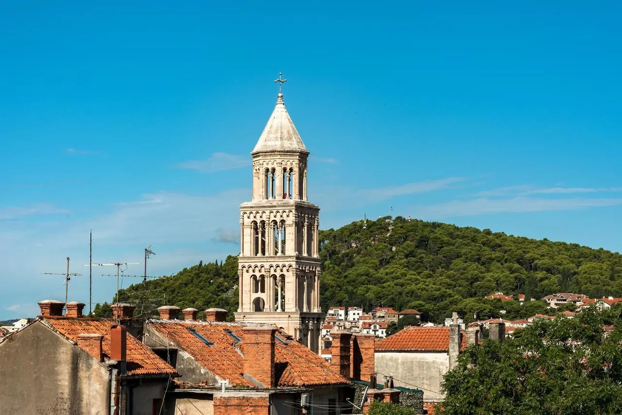 Apartman Penthouse With View In City Center Split Horvátország
