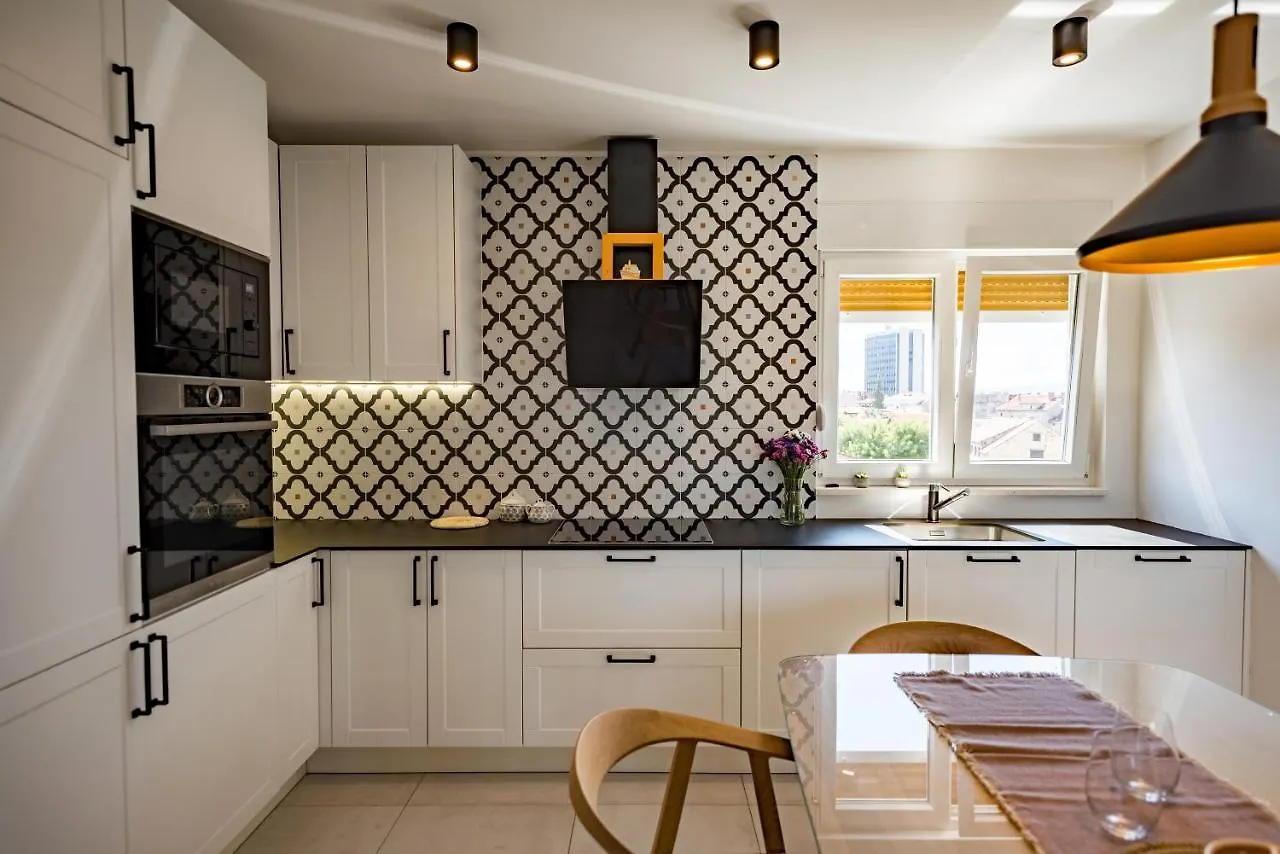 Apartman Penthouse With View In City Center Split Horvátország